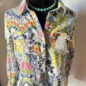 Cotton Daisy Floral Top